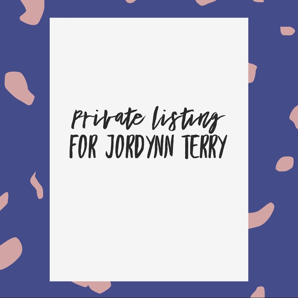 Private Listing for Jordynn